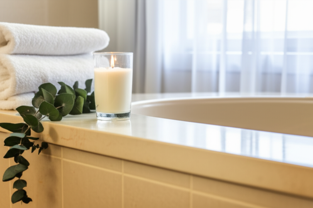 Nette lifestyle - spa bathroom moment